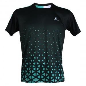 Apacs Dry-Fast T-Shirt (RN10131-AT) - Black/Turquoise